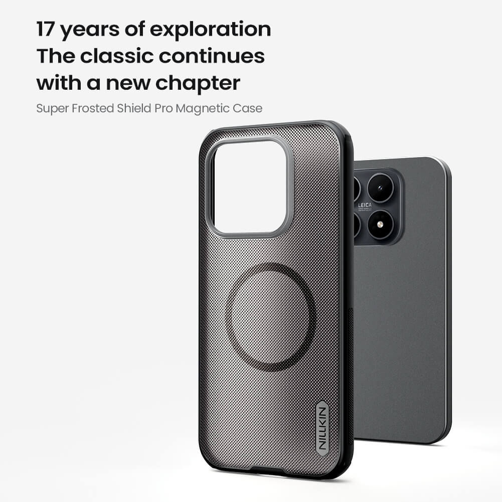 Чехол-крышка NILLKIN для Xiaomi 17 (серия Frosted shield Pro Magnetic case Clear)